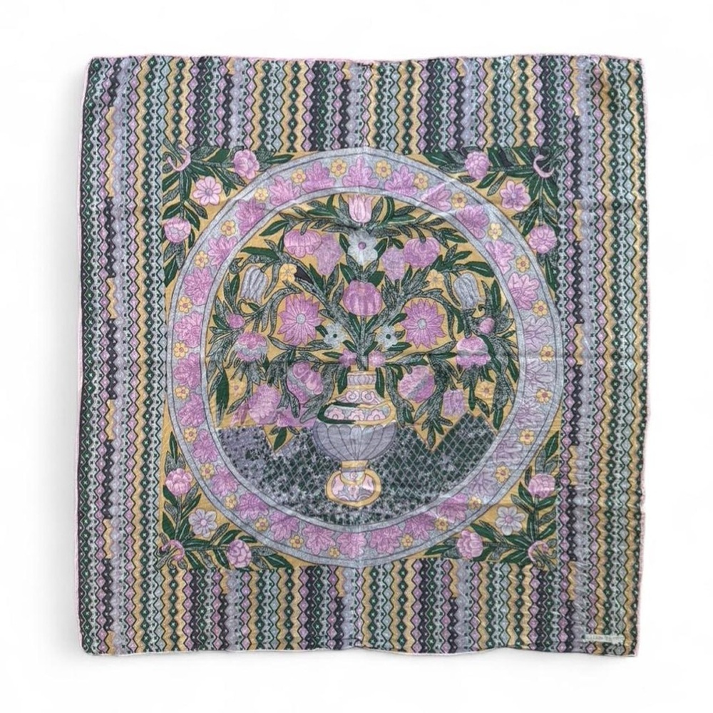 Floral Patterned Scarf